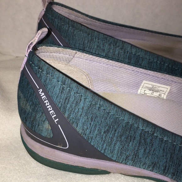 Merrill select fresh teal flats size 8 comfort - Picture 3 of 8
